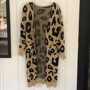 Leopard Cardigan